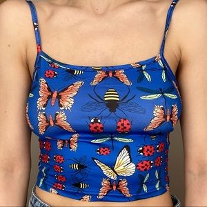 Insect Cropped Cami